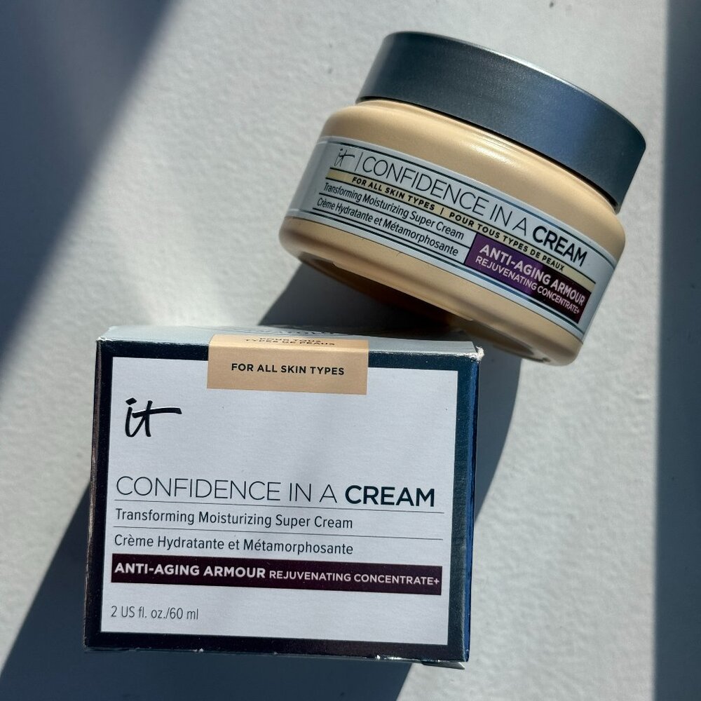 IT Cosmetics Confidence in a Cream Anti-Aging Hydrating Moisturizer | NEW IN BOX